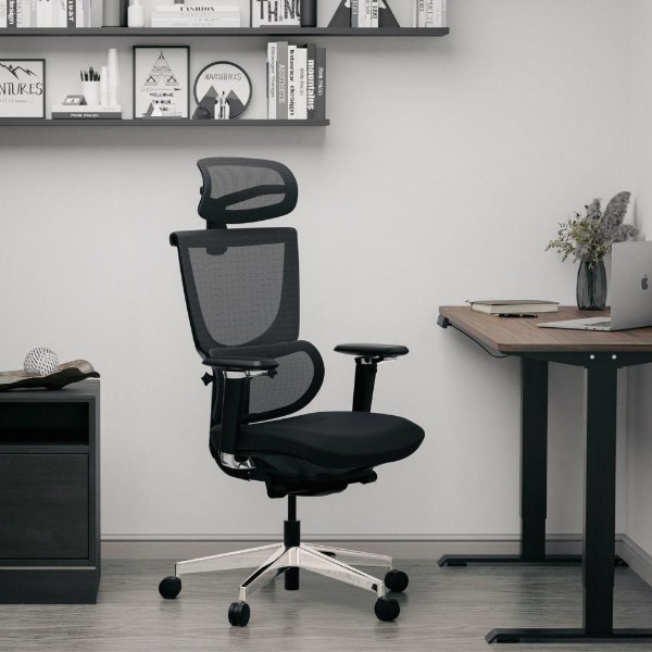 Фото - Кресло офисное Mealux S8 Air Fabric Black (HF-S8P F/B)